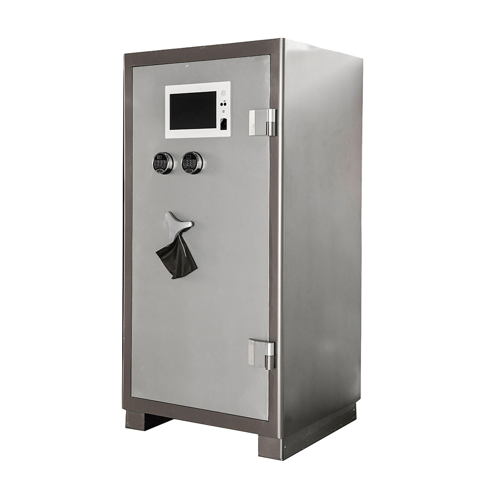 Caixa de depósito segura da sala de cofre à prova de fogo inteligente porta do cofre