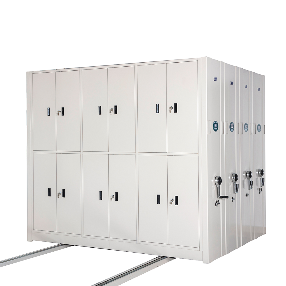 Prateleira compacta manual